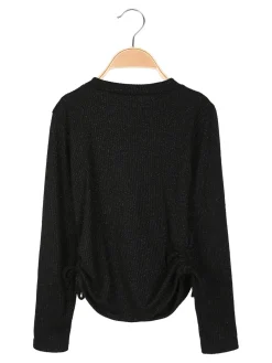 Solada Maglia da bambina a costine con dettagli lurex