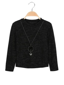 Solada Maglia da bambina con dettagli lurex