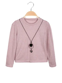 Solada Maglia da bambina con dettagli lurex