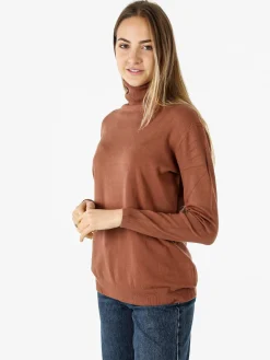 Solada Maglia dolcevita da donna - cuoio