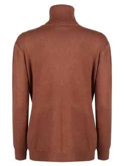 Solada Maglia dolcevita da donna - cuoio