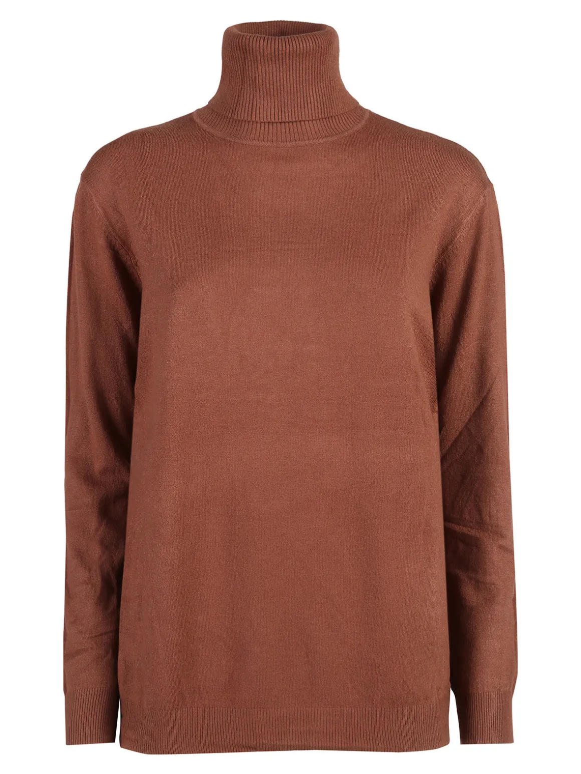 Solada Maglia dolcevita da donna - cuoio