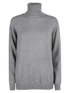 Solada Maglia dolcevita da donna - grigio