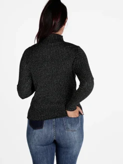 Solada Maglia donna a lupetto in lurex