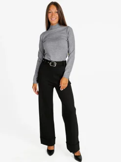 Solada Maglia donna a lupetto - grigio