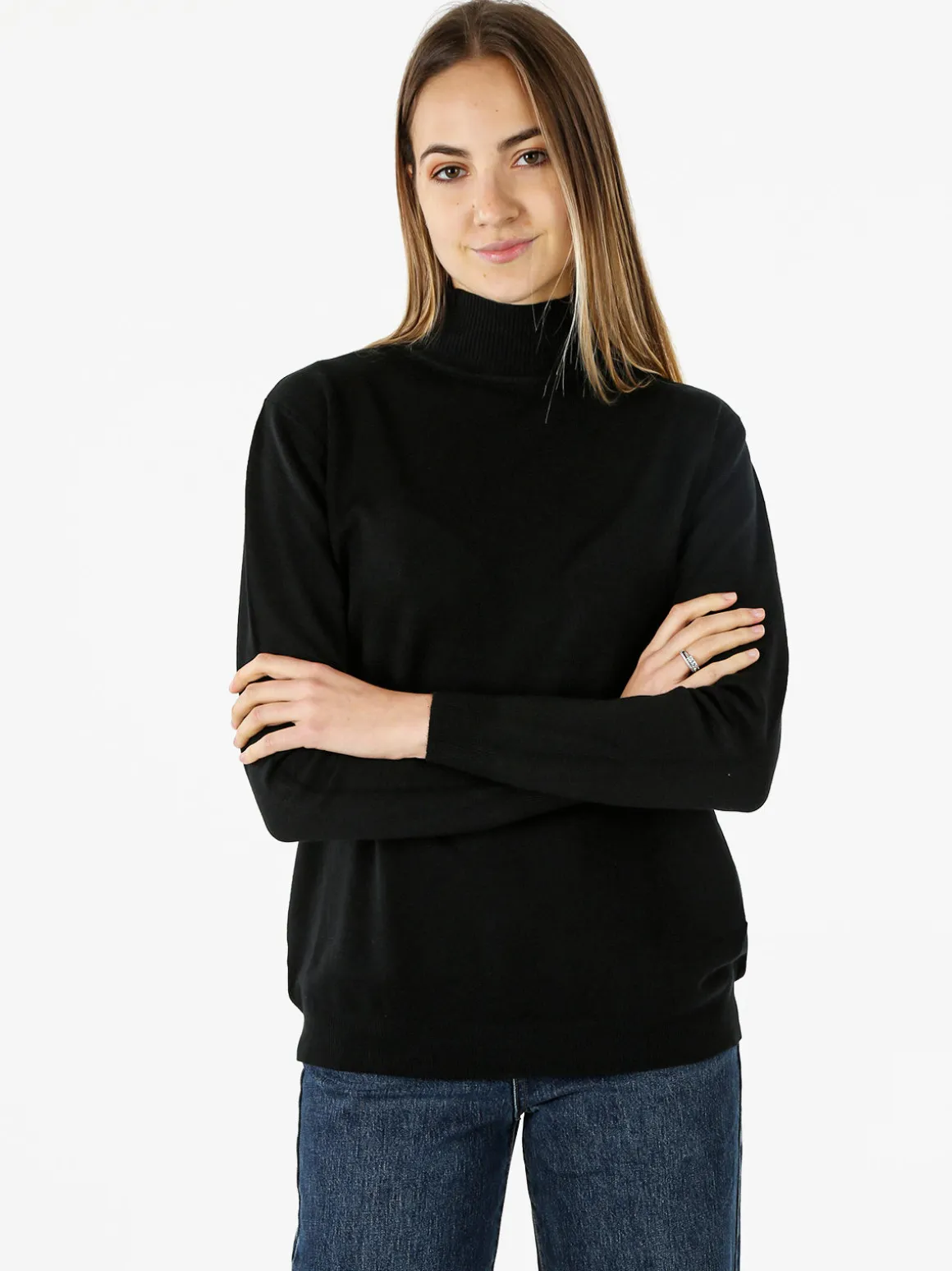 Solada Maglia donna a lupetto - nero