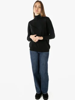 Solada Maglia donna a lupetto - nero