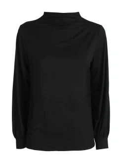 Solada Maglia donna a lupetto tinta unita