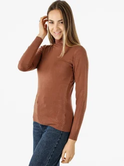 Solada Maglia donna dolcevita - cuoio