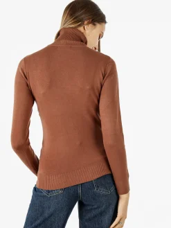 Solada Maglia donna dolcevita - cuoio