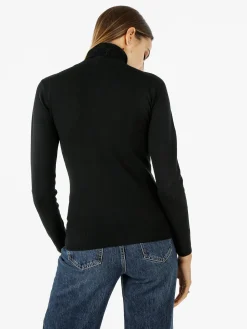Solada Maglia donna dolcevita - nero