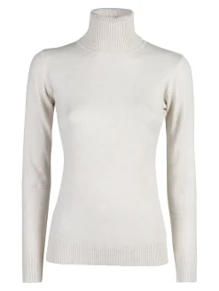 Solada Maglia donna dolcevita - panna