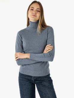 Solada Maglia donna dolcevita - jeans
