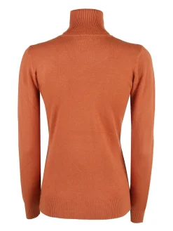 Solada Maglia donna dolcevita - arancione