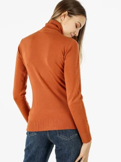 Solada Maglia donna dolcevita - arancione