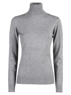 Solada Maglia donna dolcevita - grigio