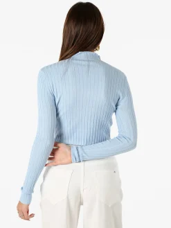 Solada Maglia donna lupetto - azzurro