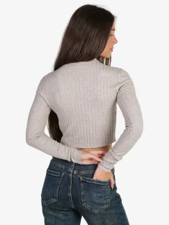 Solada Maglia donna lupetto - fango