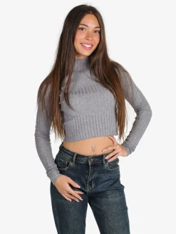 Solada Maglia donna lupetto - grigio