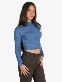 Solada Maglia donna lupetto - jeans
