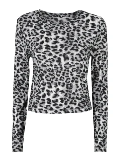 Solada Maglia donna maculata a maniche lunghe