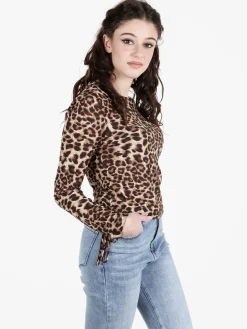 Solada Maglia donna maculata a maniche lunghe