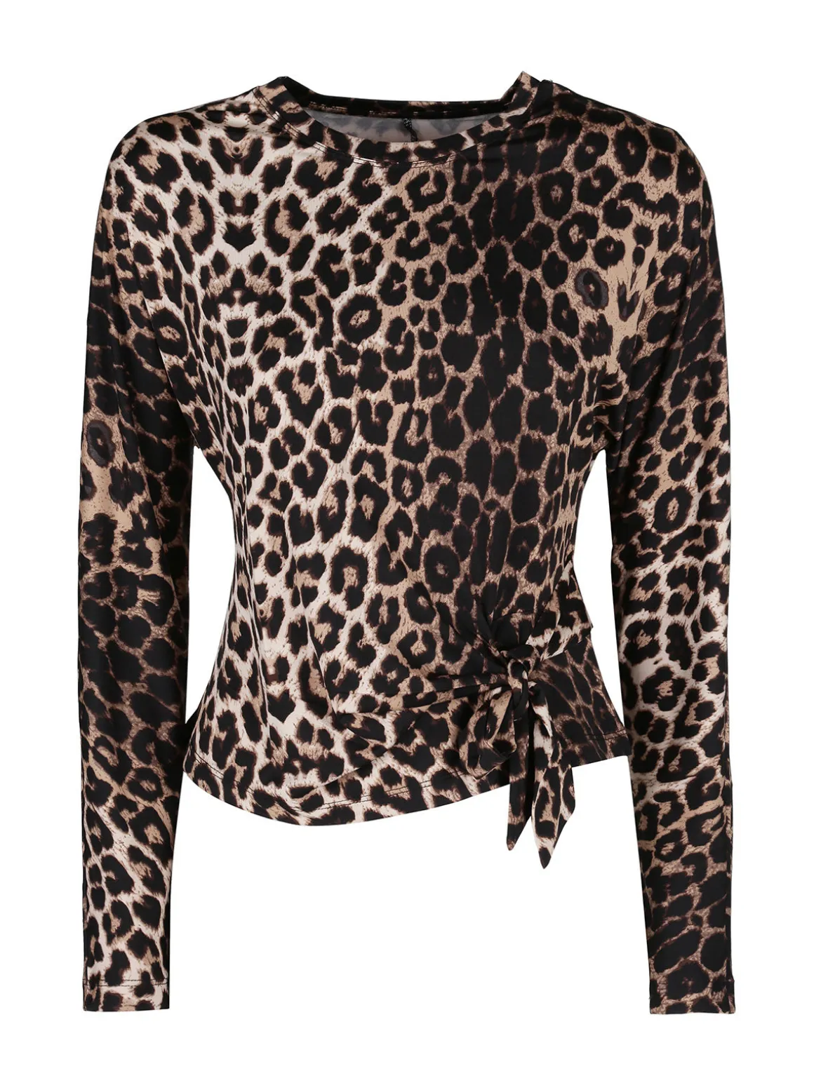 Solada Maglia donna maculata con nodo