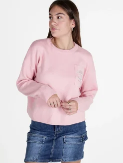 Solada Maglia donna oversize con taschino