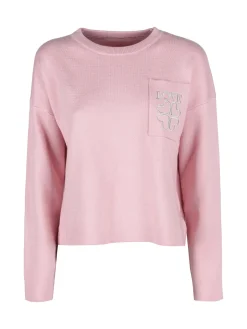 Solada Maglia donna oversize con taschino