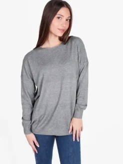 Solada Maglia donna oversize con spalle cadenti