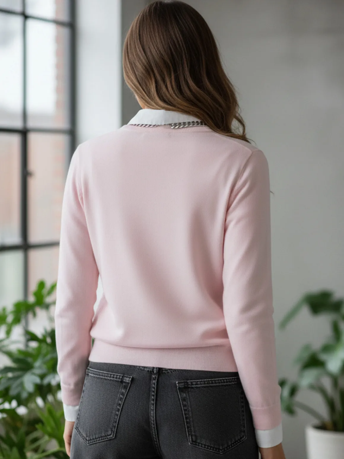 Solada Maglia girocollo da donna - rosa