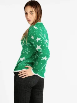 Solada Maglione con stelle da donna
