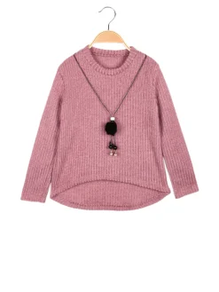 Solada Maglione da bambina girocollo