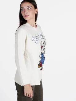 Solada Maglione donna con disegno sul davanti