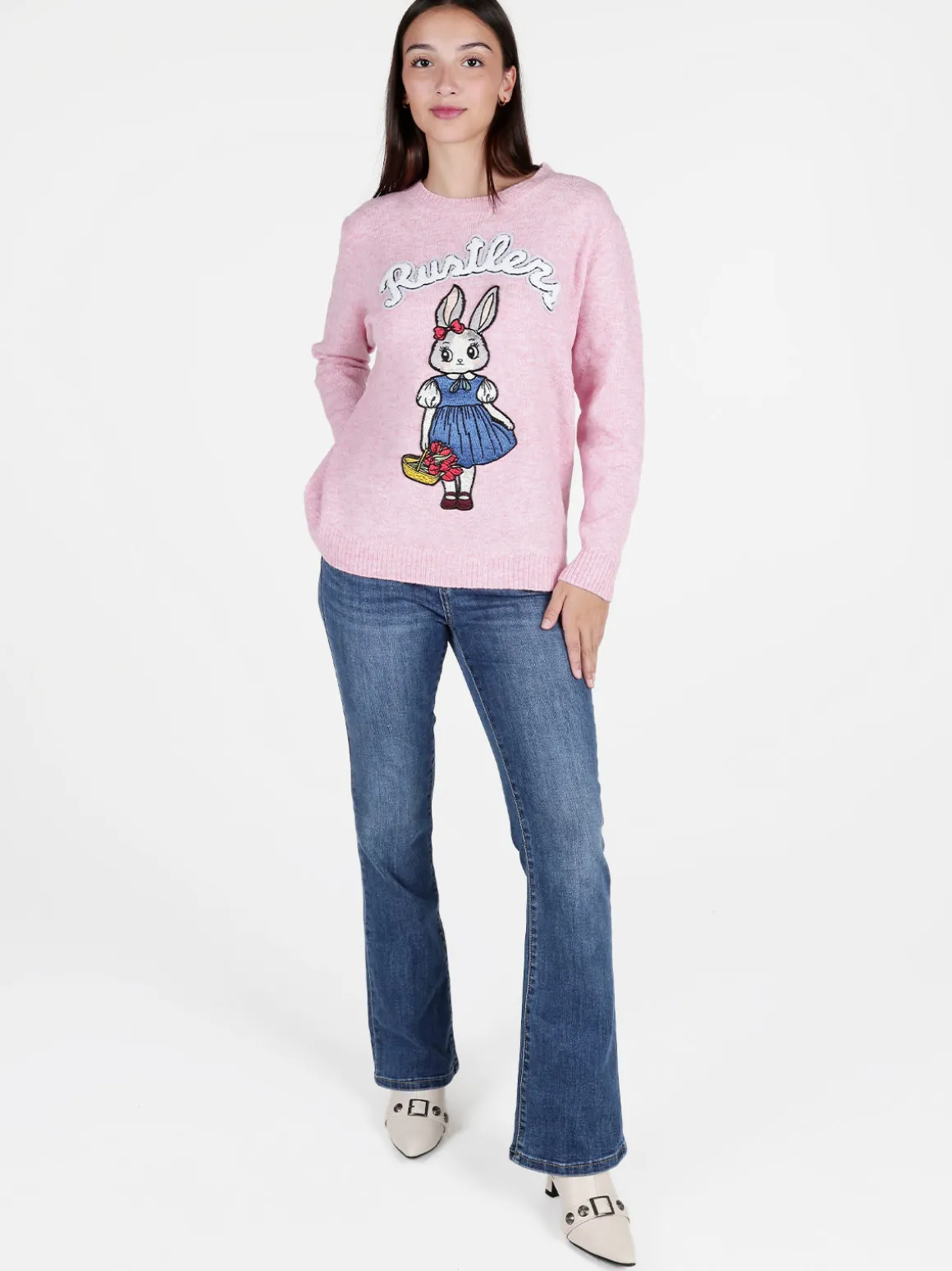 Solada Maglione donna con disegno sul davanti