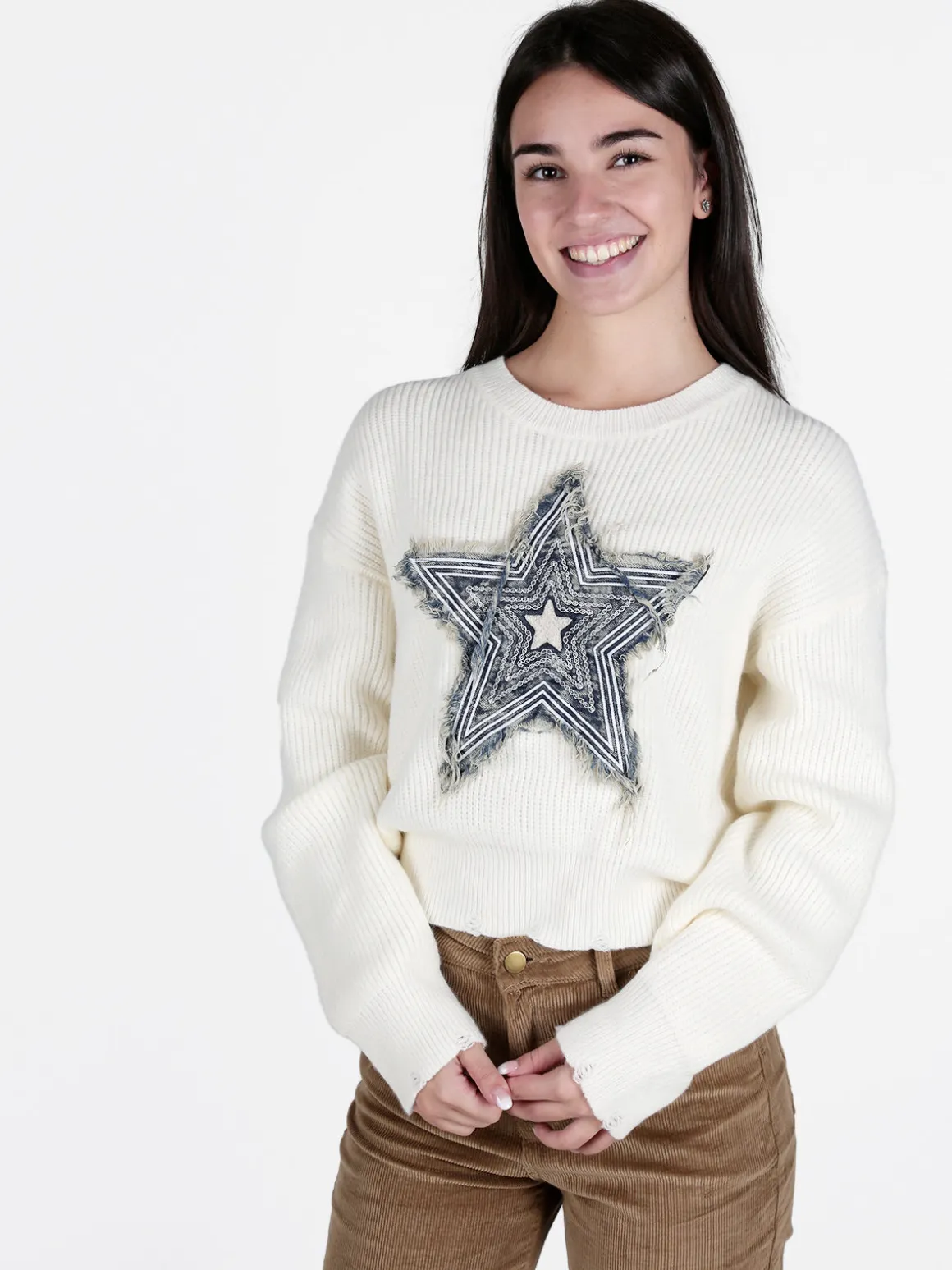 Solada Maglione donna con stella