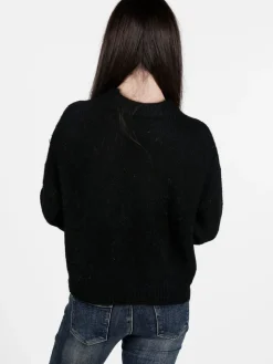 Solada Maglione donna oversize con spalle cadenti