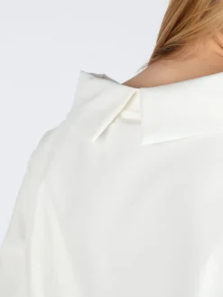 Solada Maxi blusa da donna in misto cotone