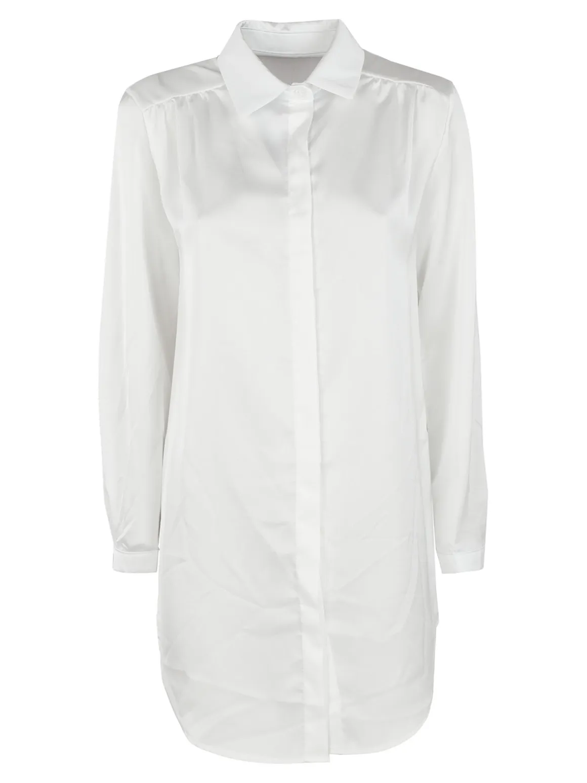 Solada Maxi camicia donna effetto raso