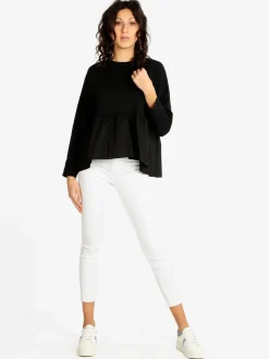 Solada Maxi maglia donna con balza