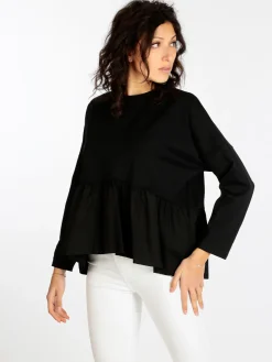 Solada Maxi maglia donna con balza