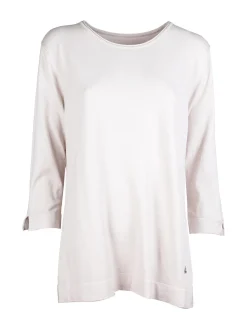 Solada Maxi maglia girocollo da donna con maniche a 3/4
