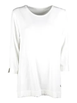 Solada Maxi maglia girocollo da donna con maniche a 3/4