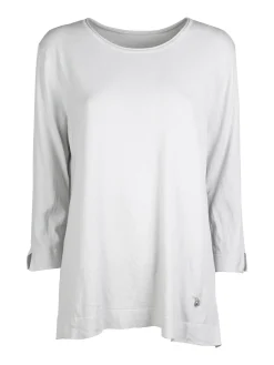 Solada Maxi maglia girocollo da donna con maniche a 3/4