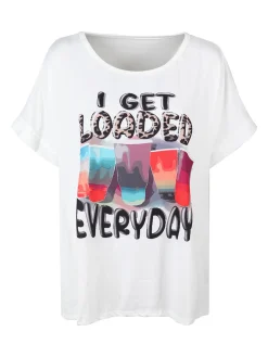 Solada Maxi t-shirt donna con stampa disegno