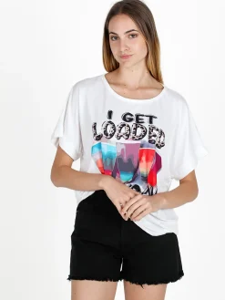 Solada Maxi t-shirt donna con stampa disegno