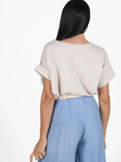 Solada Maxi t-shirt donna con taschino