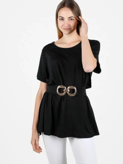 Solada Maxi t-shirt svasata da donna