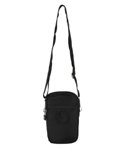 Solada Mini borsello da donna a tracolla in nylon - nero