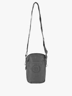 Solada Mini borsello da donna a tracolla in nylon - grigio
